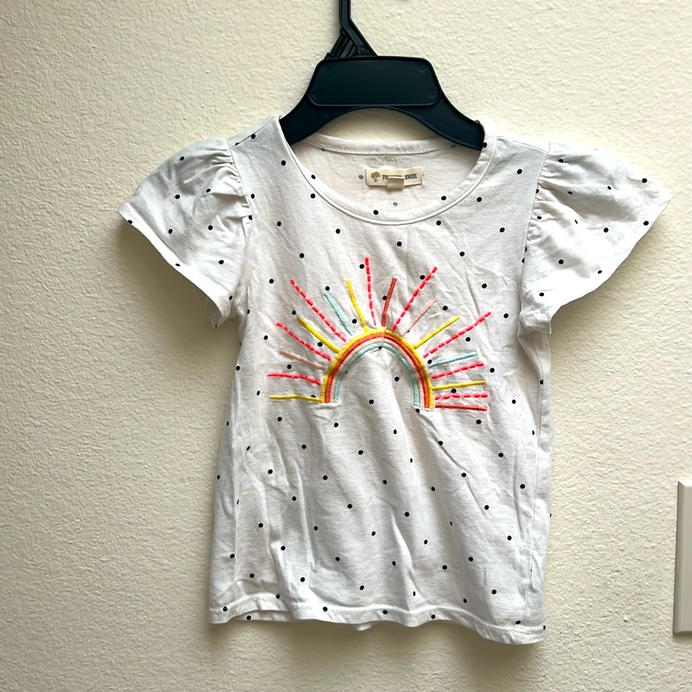 Tucker Tate rainbow shirt
